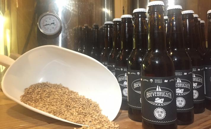 Logo van De Hoevebrugsche Bierbrouwerij